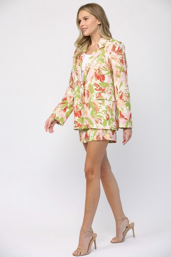 Mabel Blazer Tropical