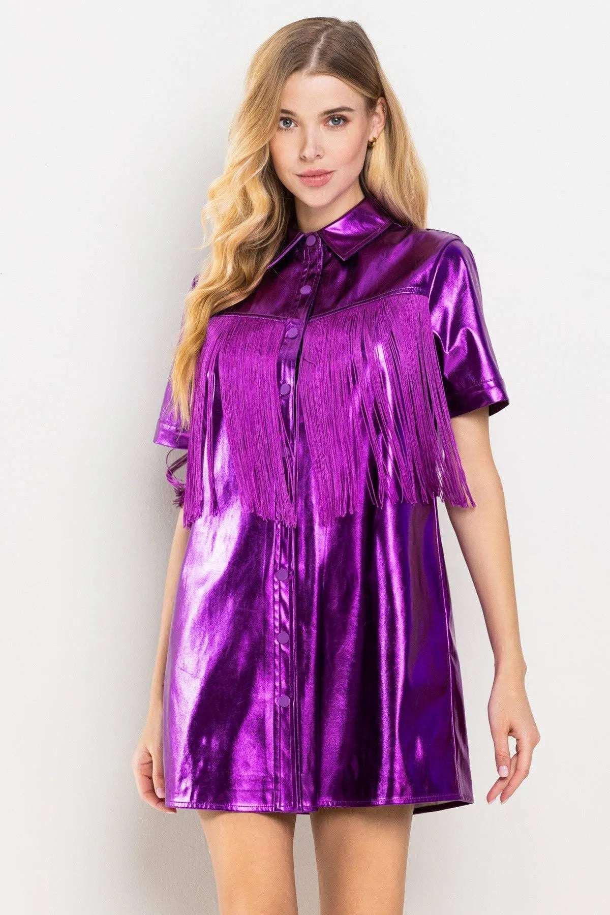 Vestido Morado Electric